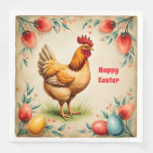 Vakantie  Easter Trendy Collectie Servet (Voorkant)