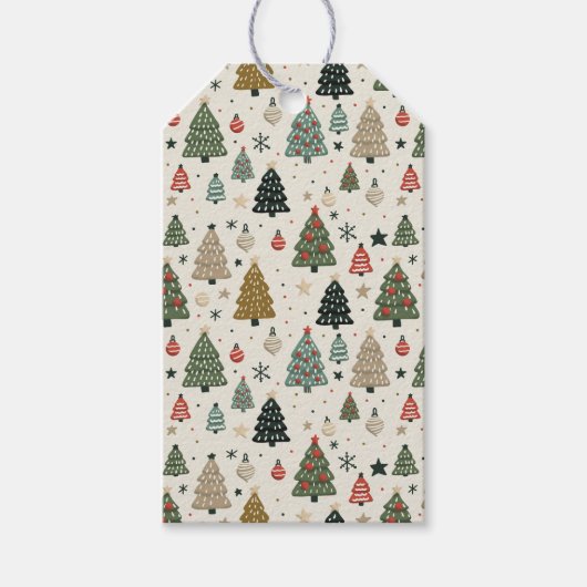 Vakantie echo's  cadeaulabel (Voorkant)