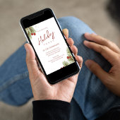 Vakantie Eenvoudige kalligrafie Script groen besse Kaart