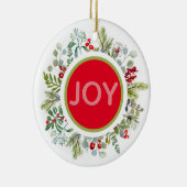 Vakantie eenvoudige Waterverf met  Cera Keramisch Ornament (Rechts)