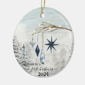 Vakantie Eerste Kerstboom Decoratie (Links)