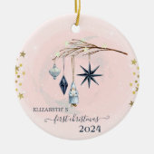 Vakantie Eerste Kerstmis Decoraties (Voorkant)