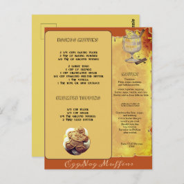 VAKANTIE EIERPUNTS MUFFIN RECEPT | BRIEFKAART