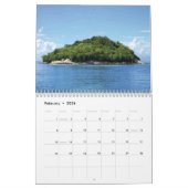 Vakantie-eilanden 2025 kalender (Feb 2026)