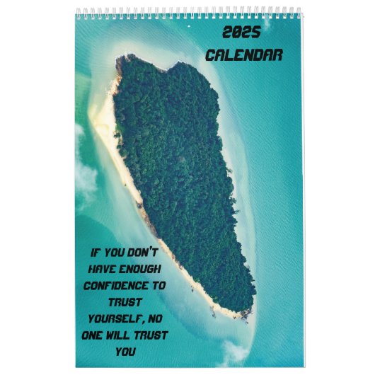 Vakantie-eilanden 2025 kalender (Hoes)