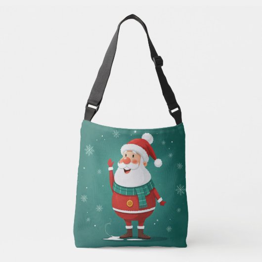 Vakantie elegantie: Christmas Crossbody Bag Crossbody Tas (Voorkant)