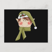 Vakantie Elf T-shirts en geschenken Feestdagenkaart (Voorkant)