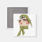 Vakantie Elf T-shirts en geschenken Magneet (Voorkant / Achterkant)