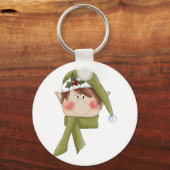 Vakantie Elf T-shirts en geschenken Sleutelhanger (Voorkant)