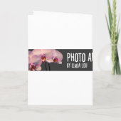 Vakantie en Kaart Simcha of Casual Uitnodiging (Achterkant)