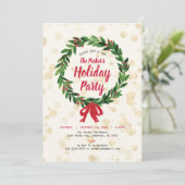 Vakantie en kerstfeest Kaart (Staand voorkant)