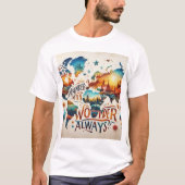 Vakantie en reizen t-shirt (Voorkant)