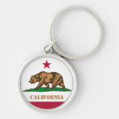 Vakantie en sport in Californië Sleutelhanger (Voorkant)