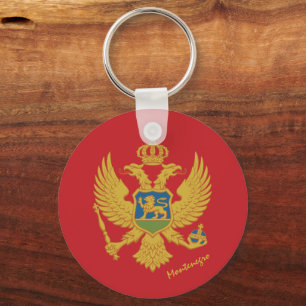 Vakantie en sport van Montenegro Sleutelhanger