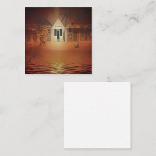 Vakantie- en werktuigen informatiekaartje (Voorkant / Achterkant)