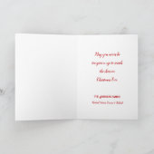 Vakantie Engels telefooncel Feestdagen Kaart (Binnen)