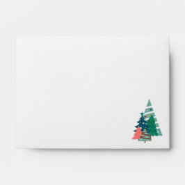 Vakantie Evergreens Design Envelop