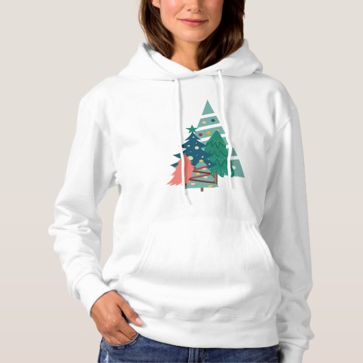 Vakantie Evergreens Design Hoodie (Voorkant)