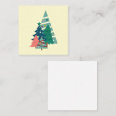 Vakantie Evergreens Design Informatiekaartje (Voorkant / Achterkant)