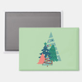 Vakantie Evergreens Design Magneet (Voorkant / Achterkant)