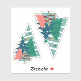 Vakantie Evergreens Design Sticker