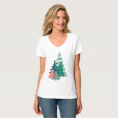 Vakantie Evergreens Design T-shirt (Voorkant volledig)
