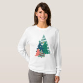 Vakantie Evergreens Design T-shirt (Voorkant volledig)