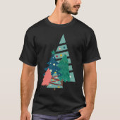 Vakantie Evergreens Design T-shirt (Voorkant)