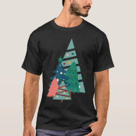 Vakantie Evergreens Design T-shirt