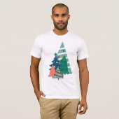 Vakantie Evergreens Design T-shirt (Voorkant volledig)