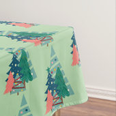 Vakantie Evergreens Design Tafelkleed (Voorbeeld)