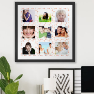 Vakantie Familie Avontuur Pijlen Foto Instagram Poster