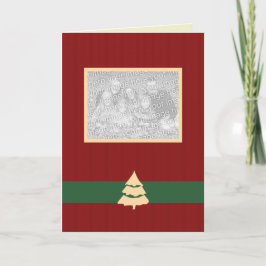 Vakantie Familie Foto Kerst Kaarten