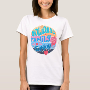Vakantie Familiebijeenkomst Zomer BBQ Retro Zonson T-shirt