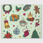  vakantie favorieten cadeaupapier (Vlak)