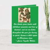 Vakantie Feestdagen Kaart (Voorkant)