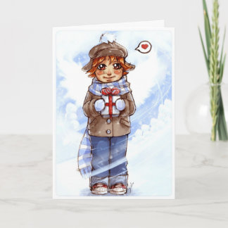 Vakantie Feestdagen Kaart