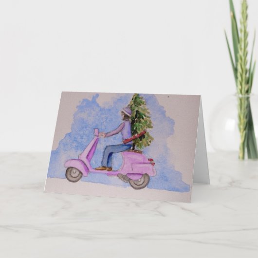 Vakantie Feestdagen Kaart (Voorkant)