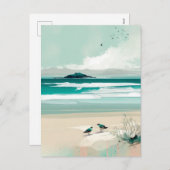 Vakantie Feestdagenkaart (Voorkant / Achterkant)