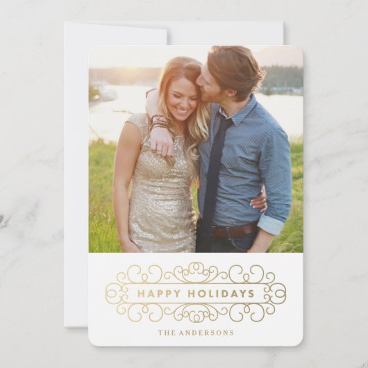  vakantie feestdagenkaart (Voorkant)