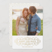  vakantie feestdagenkaart (Voorkant / Achterkant)