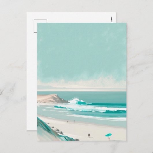 Vakantie Feestdagenkaart (Voorkant / Achterkant)