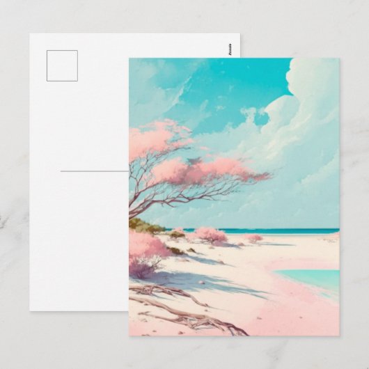 Vakantie Feestdagenkaart (Voorkant / Achterkant)