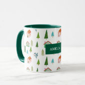 Vakantie feestelijk seizoen vakantiedorp groen Naa Mok (Voorkant links)