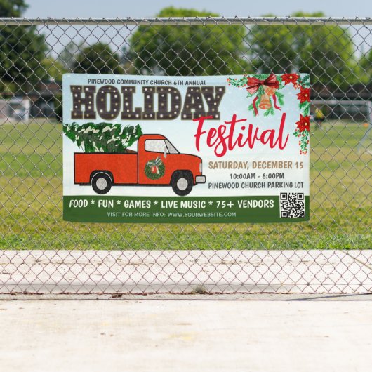 Vakantie Festival Banner (Insitu)