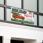 Vakantie Festival Banner (Buitenkant Gebouw)