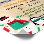 Vakantie Festival school event flyer Poster (Hoek)