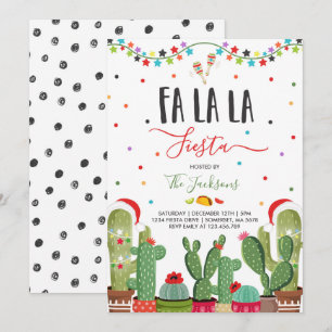 Vakantie Fiesta Party Invitation Fa La Fiesta Kaart