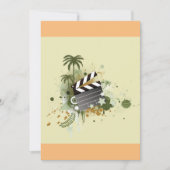 Vakantie Film Scene Uitnodiging (Voorkant)