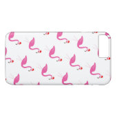 Vakantie Flamingos iPhone 7 in wit Case-Mate iPhone Case (Achterkant (Horizontaal))